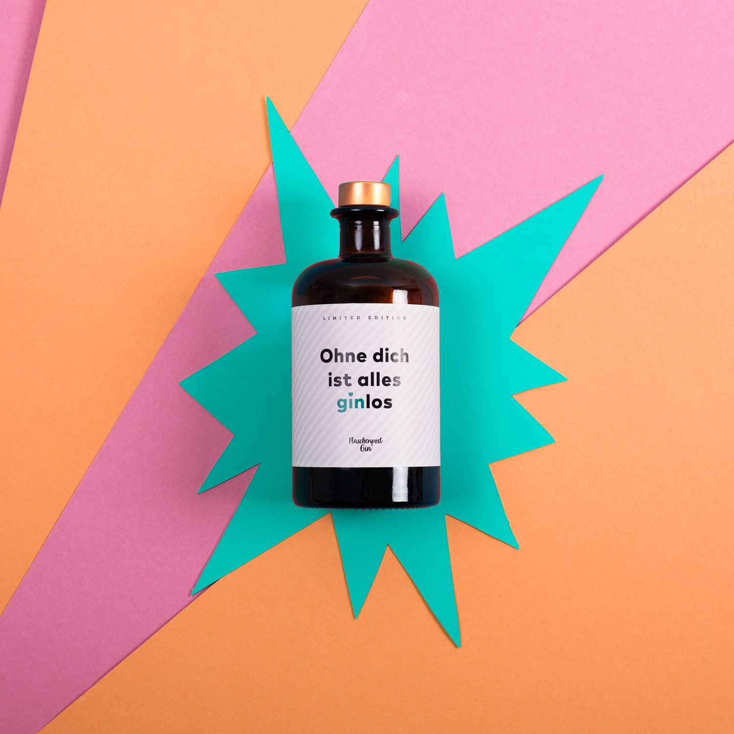 Flaschenpost Gin Feinste Harzer Spezialitäten